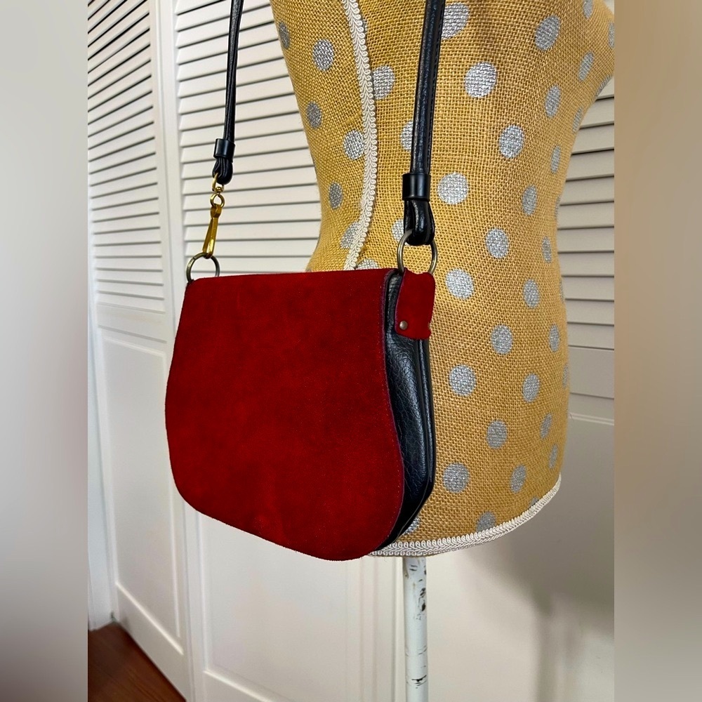 Authentic 60’s or 70’s leather purse - Picture 2 of 12